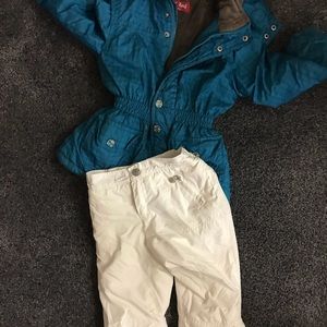 Gap winter snow pant and euro jacket